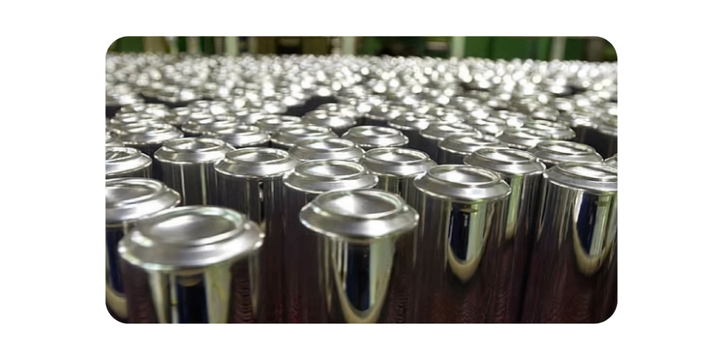 Fabrica de latas de alumínio para bebidas, instalação ETA e ETE