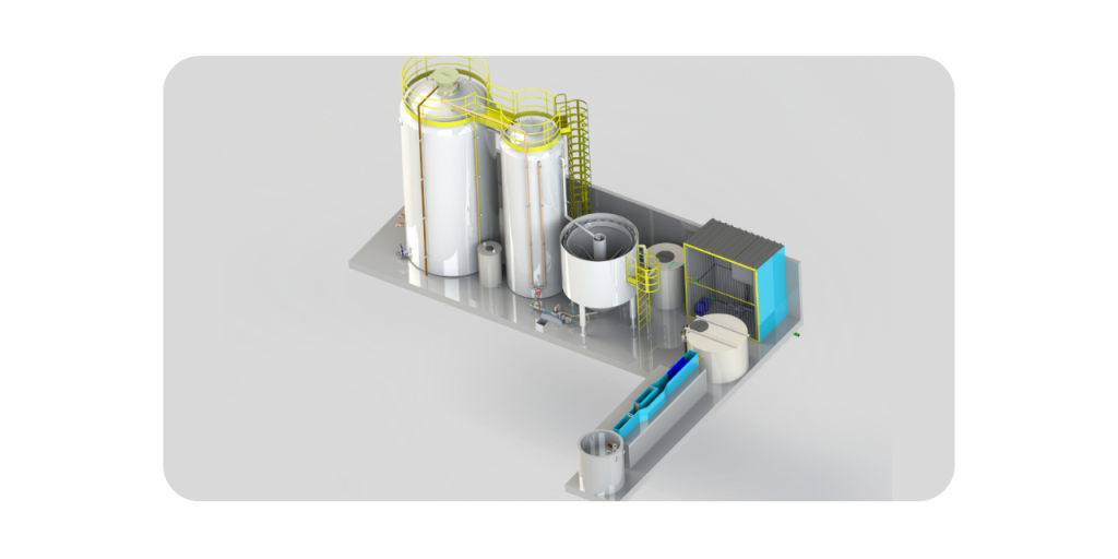 ETE (Estação de Tratamento de Efluentes)