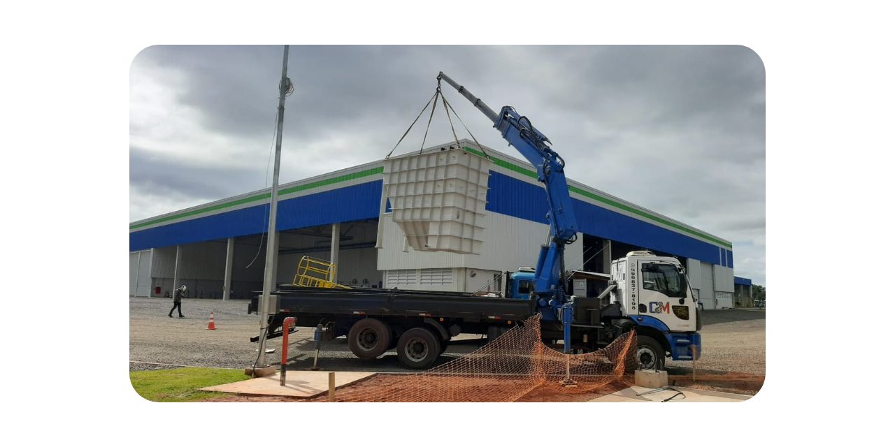 estação de tratamento de água de reuso