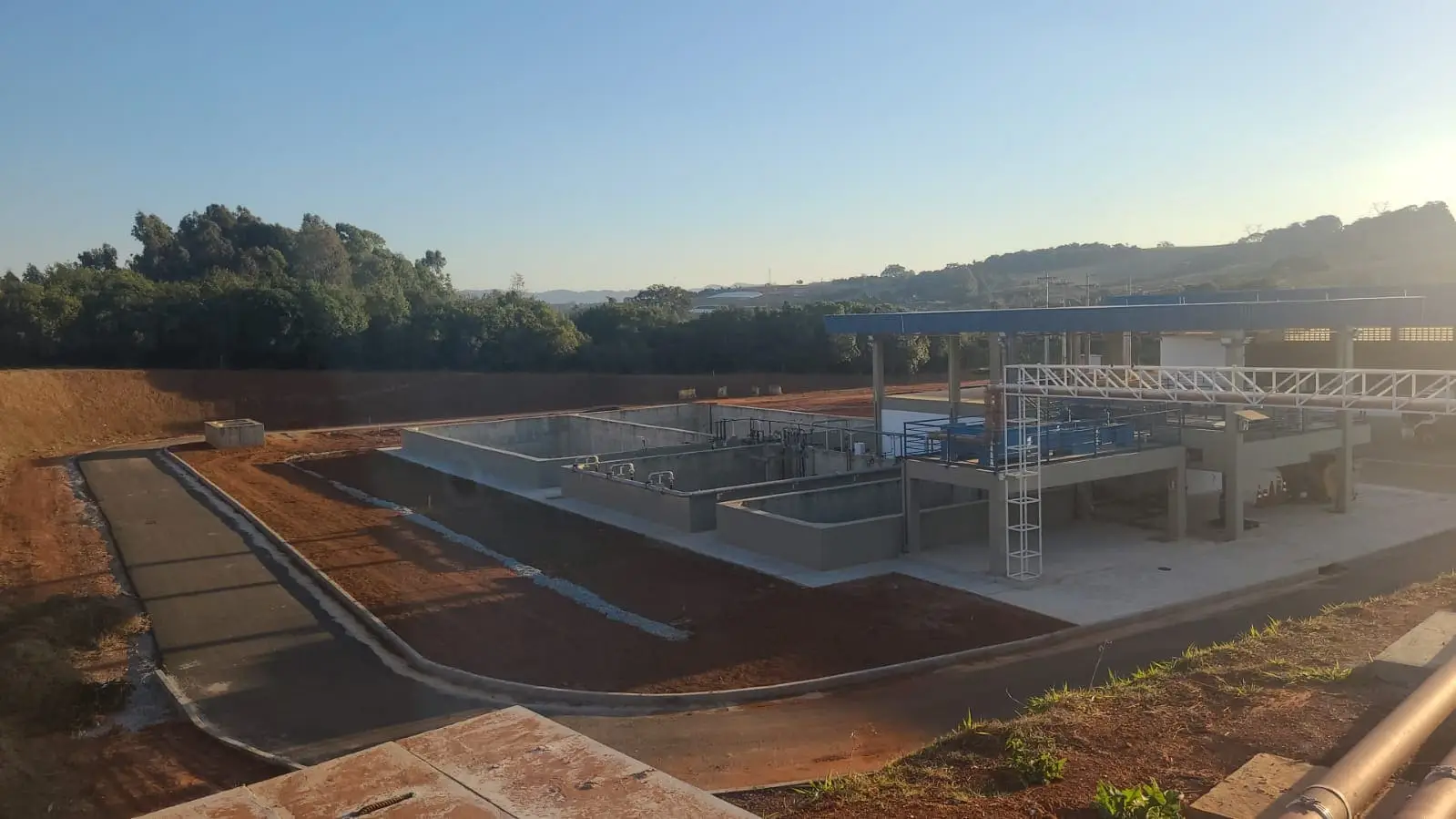 estação de tratamento de efluentes industriais